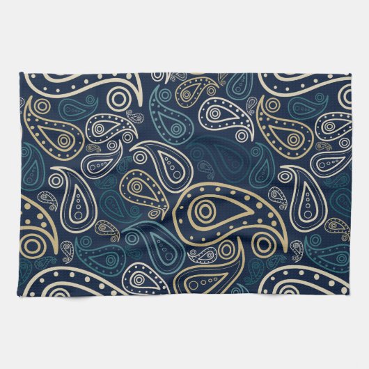 Paisley Pattern Theedoek (Horizontaal)