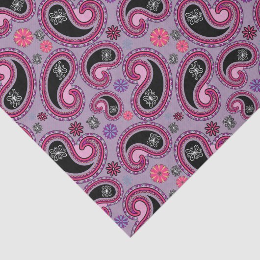  Paisley Pattern Tissuepapier (Detail)