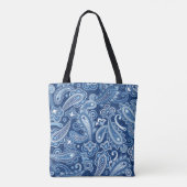 Paisley Pattern Tote Bag (Achterkant)