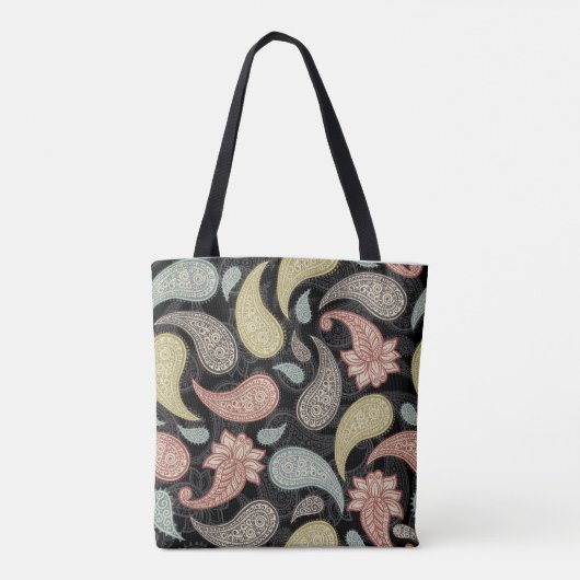 Paisley Pattern  Tote Bag (Achterkant)
