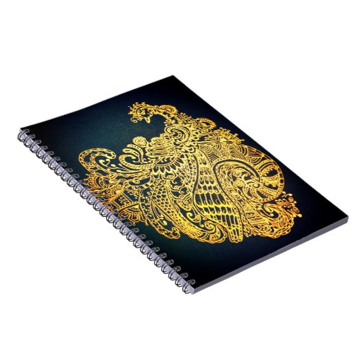 Paisley pauock notitieboek (Rechterzijde)