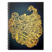 Paisley pauock notitieboek (Voorkant)