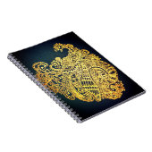 Paisley pauw notitieboek (Rechterzijde)