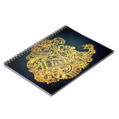 Paisley pauw notitieboek (Linkerzijde)