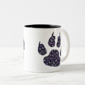 Paisley Paw Print Mok (Voorkant rechts)