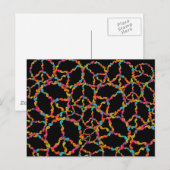 Paisley Peace Briefkaart (Voorkant / Achterkant)