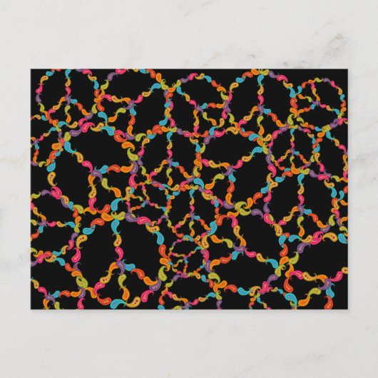 Paisley Peace Briefkaart (Voorkant)