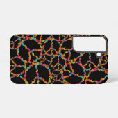 Paisley Peace Samsung Galaxy Hoesje (Achterkant horizontaal)