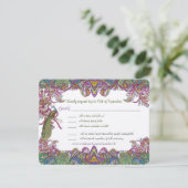 Paisley Peacock Colors RSVP (Staand voorkant)