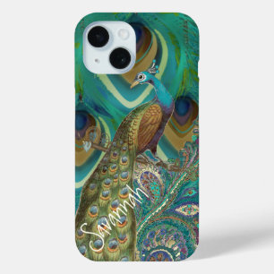 Paisley Peacock Feathers iPhone 5 iPhone 15 Case