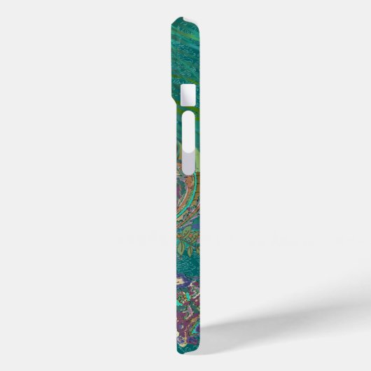  Paisley Peacock Feathers iPhone 5 Case-Mate iPhone Case (Achterkant / Links)