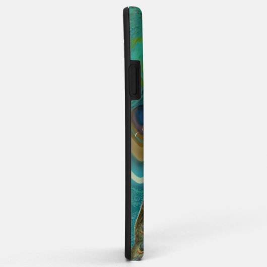 Paisley Peacock Feathers iPhone 5 Case-Mate iPhone Case (Achterkant/rechts)