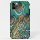 Paisley Peacock Feathers iPhone 5 Case-Mate iPhone Case (Achterkant)