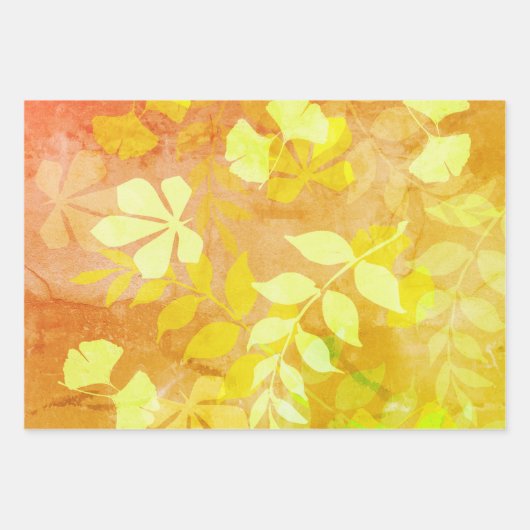 Paisley Pearl, Arcadia en Leafy Sampler Inpakpapier Vel (Voorkant 3)