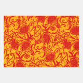 Paisley Pearl, Arcadia en Leafy Sampler Inpakpapier Vel (Voorkant)