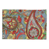 Paisley perfectie: oosters patroon kussensloop (Achterkant)