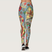 Paisley perfectie: oosters  patroon leggings (Achterkant)