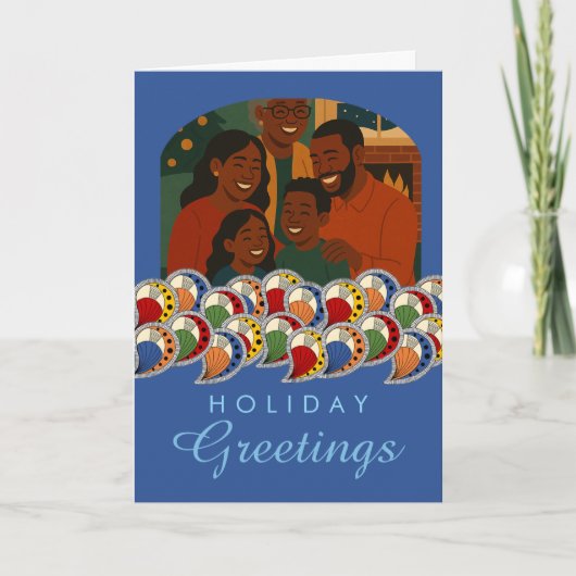 Paisley Petal Rhythm - Add Your Photo Kaart (Voorkant)