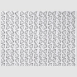 Paisley Petal Rhythm black lines Tissuepapier