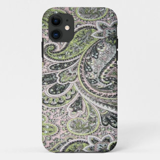  Paisley Pink Sage Hoesje-Mate iPhone 5 iPhone 11 Hoesje
