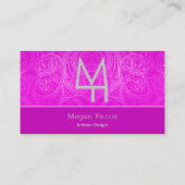 Paisley Pink Visitekaartje (Achterkant)