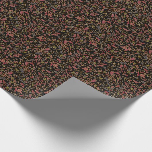 Paisley Plantaardige  Blend Cadeaupapier (Hoek)