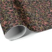 Paisley Plantaardige  Blend Cadeaupapier (Rol Hoek)