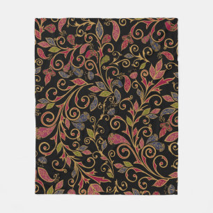 Paisley Plantaardige  Blend Fleece Deken