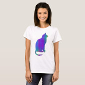 Paisley Play Cat T-shirt (Voorkant volledig)