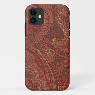 Paisley Plum Olive Gold Hoesje-Mate iPhone 5 Case-Mate iPhone Case