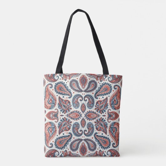 Paisley Pride Tote Bag (Achterkant)