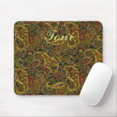 Paisley Print Design Mousepad Muismat (Met muis)