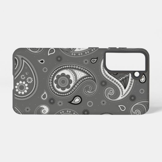 Paisley Print iPhone Case for Christmas Samsung Galaxy Hoesje (Achterkant horizontaal)