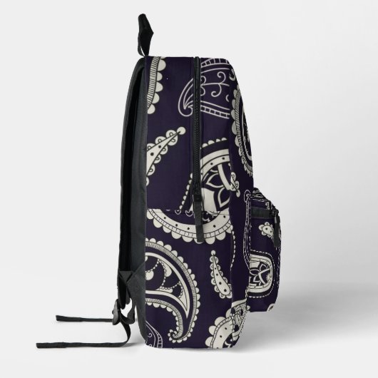 Paisley Print Rugzak (Links)