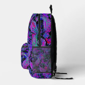 Paisley Psychedelisch Bedrukte Rugzak (Rechts)