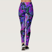 Paisley Psychedelische Broek Leggings (Achterkant)