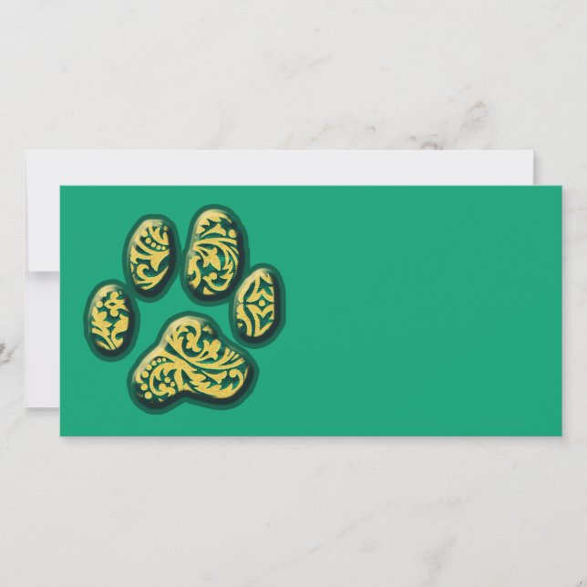 Paisley Puppy Print (Voorkant)