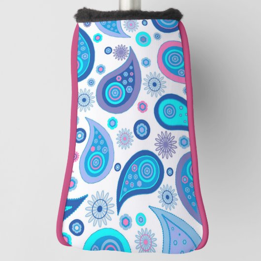  Paisley Putter Hoesje Golfheadcover (Draai 90)
