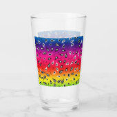 Paisley Rainbow Glas (Achterkant)