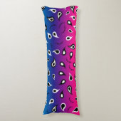 Paisley Rainbow Lichaamskussen (Voorkant Verticaal)