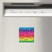 Paisley Rainbow Magneet (Insitu (Vaatwasser))