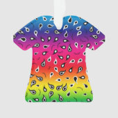 Paisley Rainbow Ornament (voorkant)