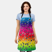 Paisley Rainbow Schort (Gedragen)
