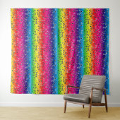 Paisley Rainbow Wandkleed (In Situ (horizontaal))