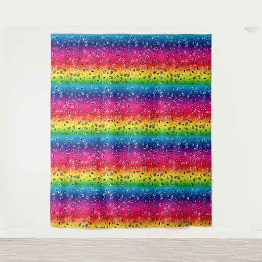 Paisley Rainbow Wandkleed (Voorkant)