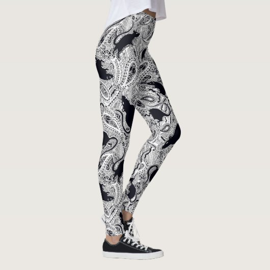 Paisley Rats Leggings (Rechts)