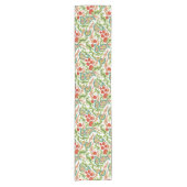 Paisley Red Raspberries   Korte Tafelloper (Voorkant)