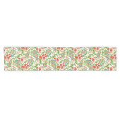 Paisley Red Raspberries Korte Tafelloper (Horizontaal)