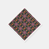 Paisley Roze Bloembloem 6a4 Servet (Hoek)