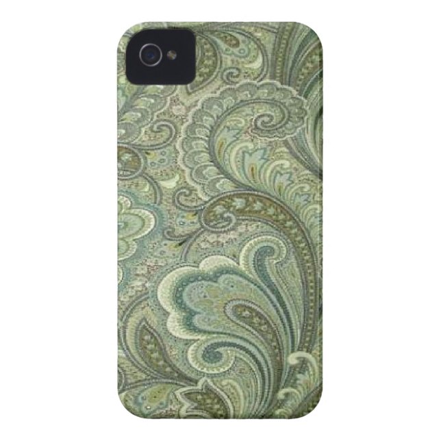 Paisley Sage Hoesje-Mate iPhone 4 Case-Mate iPhone Case (Achterkant)